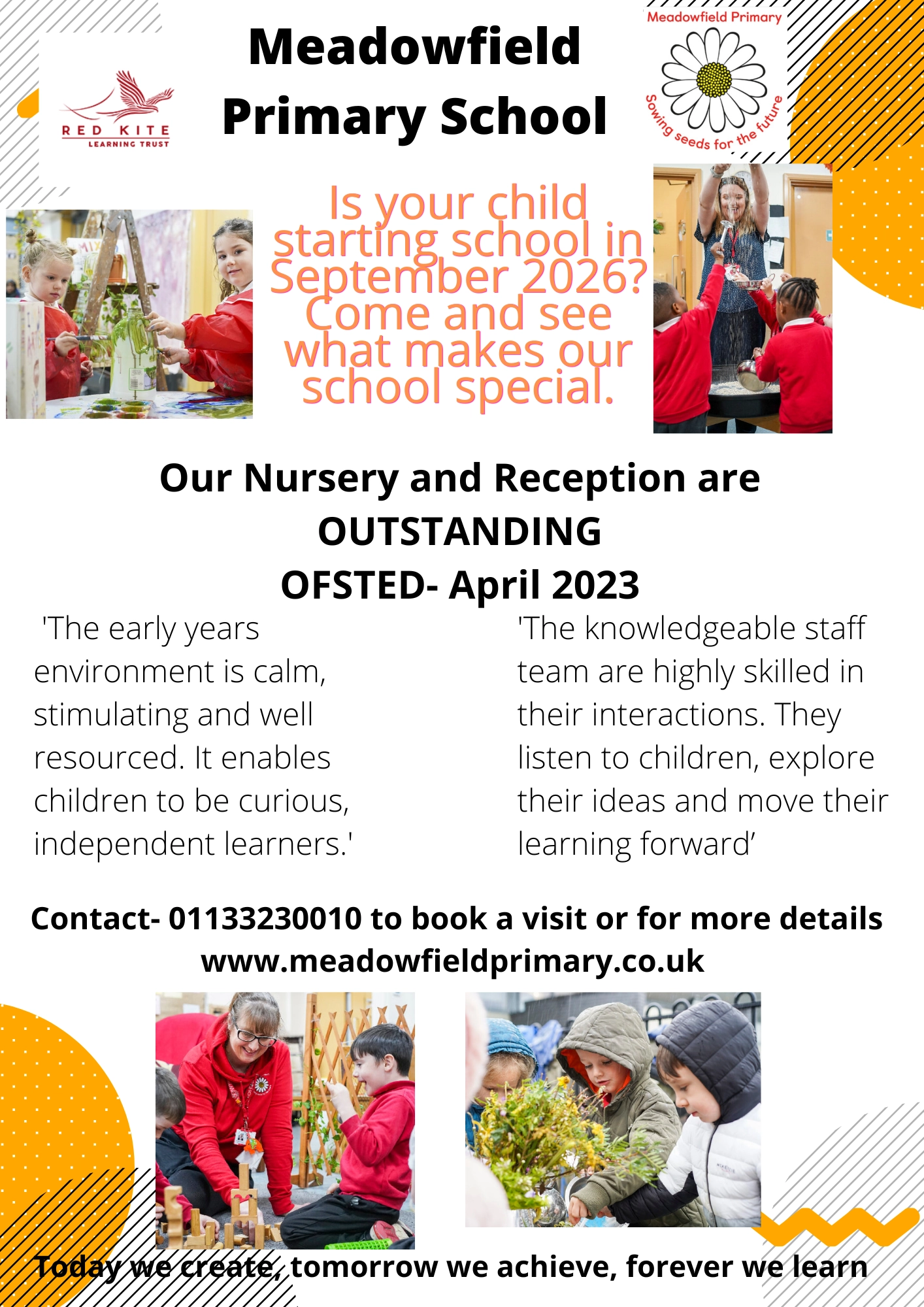 Meadowfield pop up 2026